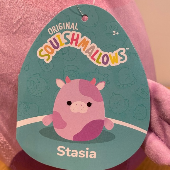 Stasia the Sea Cow 8” Squishmallow - Picture 3 of 3